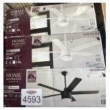 3 pcs Assorted Home Decorators Fan
