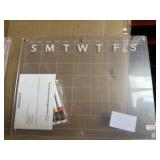 40 pcs Acrylic Magnetic Dry Erase Board