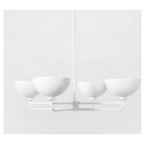 3 pcs Dome Chandelier White - Thresholdï¿½ d