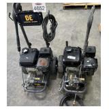 2 pcs BE Pressure Washers - Visible Use Pictured
