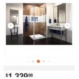 4 Pcs (3 pcs) Dreamliner Shower Flex 36 in. W x