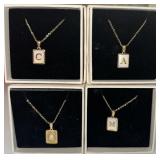 160 pcs Shiela Box Jewelry 18k Gold Filled