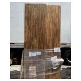 Lot of 4 butcher blocks assorted sizes and c