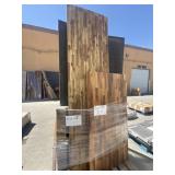 Lot of 4 butcher blocks assorted sizes and c