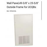 30 pcs Louvered Wall Panel,49-3/8" x 25-5/8"