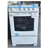 1 Pc  Summitï¿½ 24" White Freestanding Gas Range-