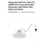 10 boxes of 12 pcs each Sylvania Integrated LED