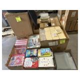 Assorted Lot: Home Items, Stationery, and More