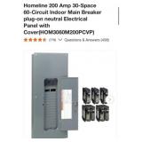2 pcs Square D Homeline 200 Amp 30-Space