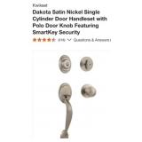 4 pcs NEW Kwikset Dakota Satin Nickel Single