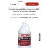 10 cases of 4 gallons Betcoï¿½ Untouchableï¿½ Floor