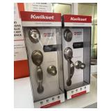4 pcs Kwikset Dakota Satin Nickel Single C