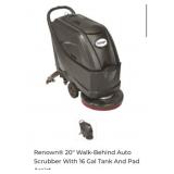 (1) New Renownï¿½ 20" Walk-Behind Auto Scrubber