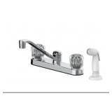 12 pcs new Two Handle Kitchen Faucet, With S