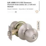 48 pcs New U.S. LOCK 2010 GR2 Storeroom Plymouth