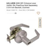18 pcs New  U.S. LOCK 3000 GR1 Entrance Lever