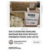 10 cases of 300 CS KENETMD SKINCARE MASSAGE BAR