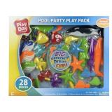 21 pcs Play Day Pool Party Dive Play Pack 28 Piece