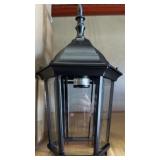 5 pcs Outdoor Wall Lantern With Black Finish and