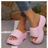 62 Pairs SCHUHLAND Pink EVA Wedge Platform