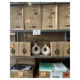 Assorted Items Pictured on Shelf: Home Decor,