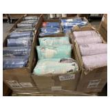 75 pcs Assorted Sized and Colors Blankets