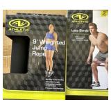 98 pcs Assorted Athletic Items (77 pcs Weighted