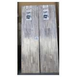 2 pcs Acacia Butcher Block 96 in. X 25.5 in. X