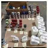 70 pcs Assorted Spray Paint and Cleaner
