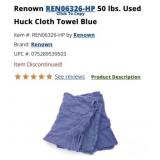 4 boxes Renown 50 Lb.  Huck Cloth Towel