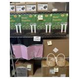 Assorted items Pictured on Shelf