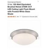 16 pcs Commercial Electric 11 in. 120-Watt