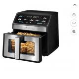 6 pcs Gourmia Digital 8 qt Air Fryer, Black -