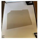 20 boxes of 80 pcs each Manila File Folders 3