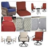 18 bags of slipcovers ( cushion covers mix c