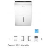2 pcs Seasons 50 Pt. Portable Dehumidifier