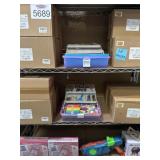 Assorted Items Items On Shelf Craft and More