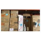 Assorted Disposable Plates, Cups, Knives