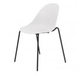 2 cases of 4 pcs Dining Chair With White Poly