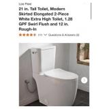 3 pcs Assorted Toilets- As Is Incomplete
