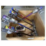 5 pcs Dyson Vacuums - As Is