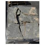 23 Pcs Assorted Sizes Flagstone Slabs for