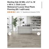 1120 sq ft Lifeproof Sterling Oak 22 MIL x 8.7