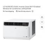 (1) LG 14,000 BTU DUAL Inverter Smart Wi-Fi