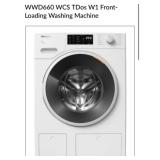 (1) Miele WWD660 WCS TDos W1 Front-Loading