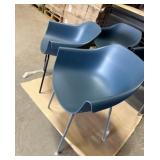 8 pcs new in the box Side Chair With Poly Shell
