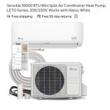 (1) Senville 18000 BTU Mini Split Air C