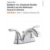 10 pcs Glacier Bay Builders 4 in. Centerset