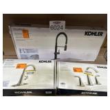 3 pcs Kohler Faucets