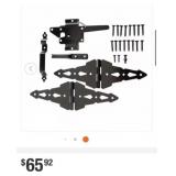 15 kits new Black Stainless Steel Post Latch G